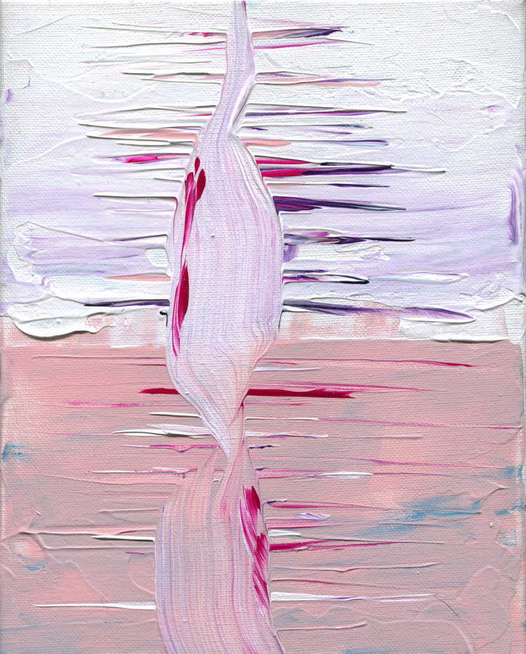 Day 296 of 365 — abstract grief painting