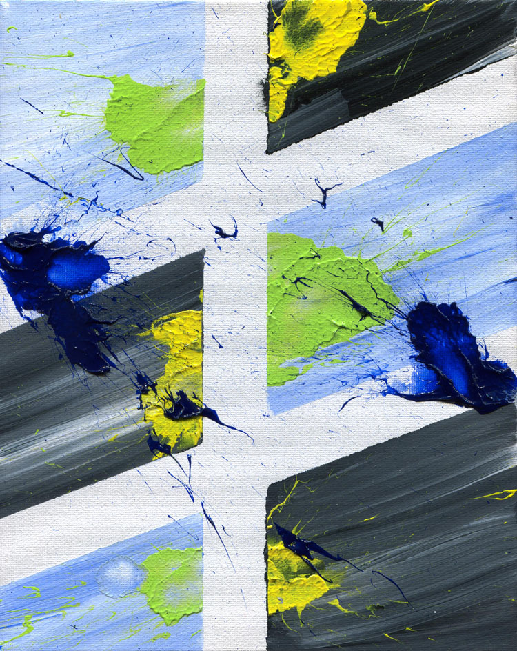 Day 29 of 365 — abstract grief painting