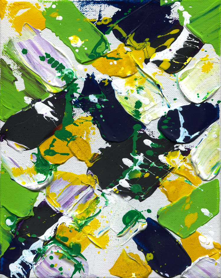 Day 306 of 365 — abstract grief painting