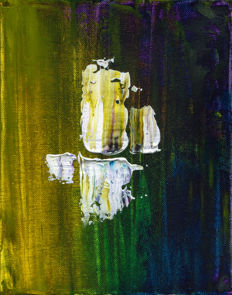 Day 307 of 365 — abstract grief painting