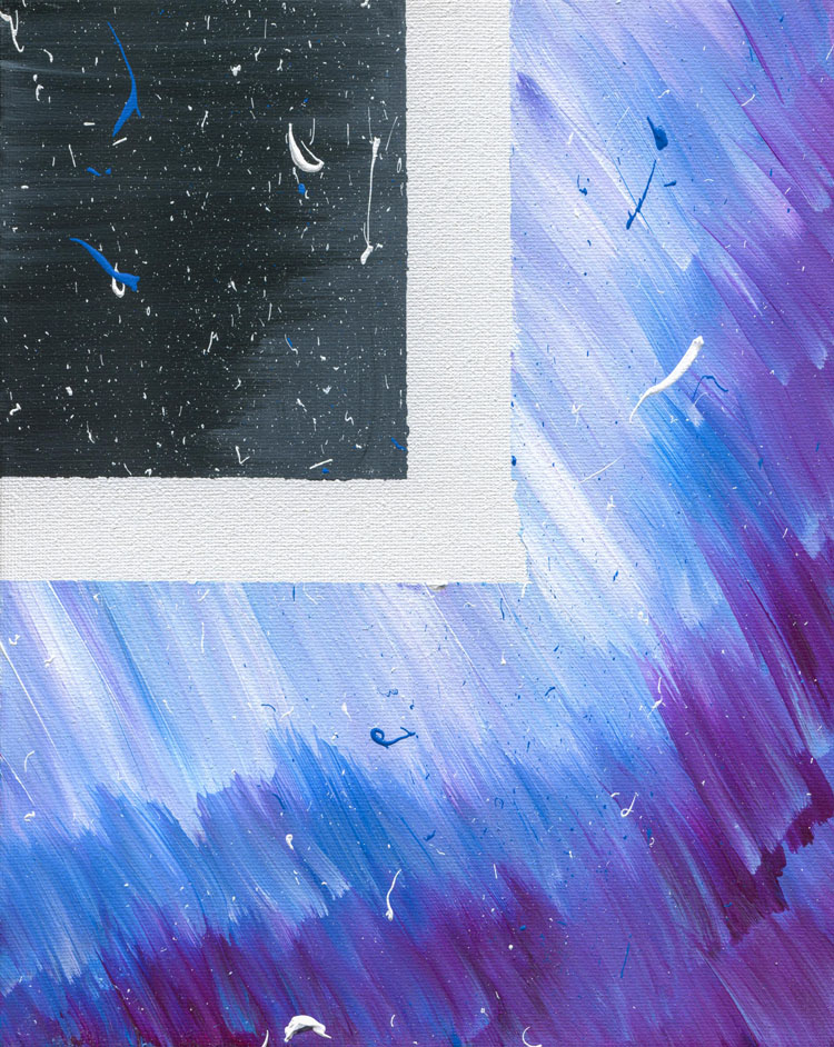 Day 31 of 365 — abstract grief painting