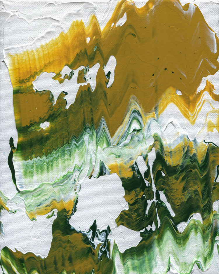 Day 323 of 365 — abstract grief painting