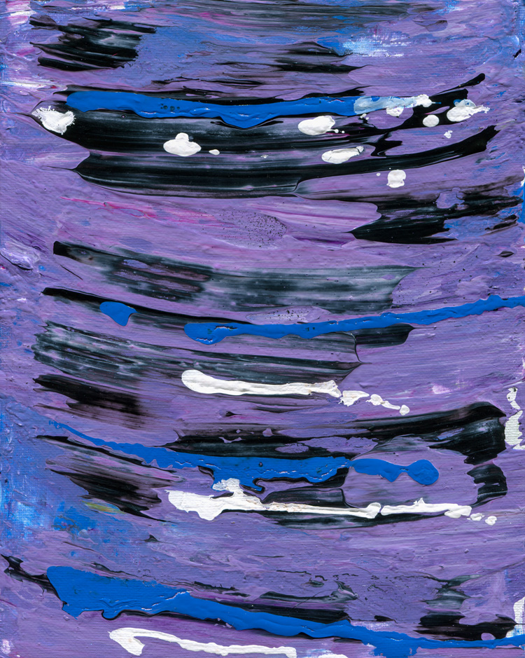 Day 324 of 365 — abstract grief painting