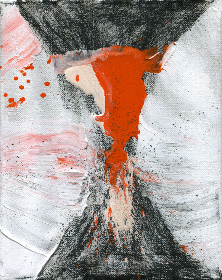 Day 331 of 365 — abstract grief painting