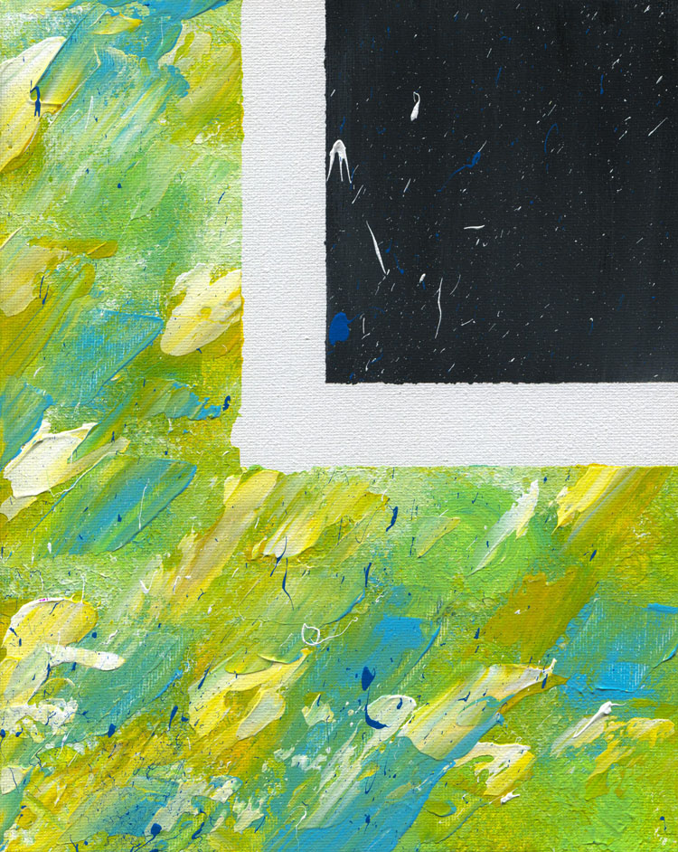 Day 33 of 365 — abstract grief painting