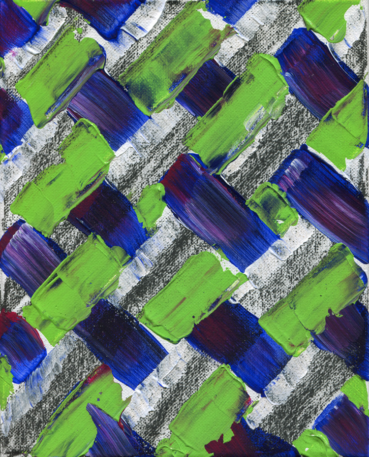 Day 346 of 365 — abstract grief painting