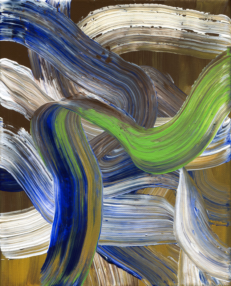 Day 348 of 365 — abstract grief painting