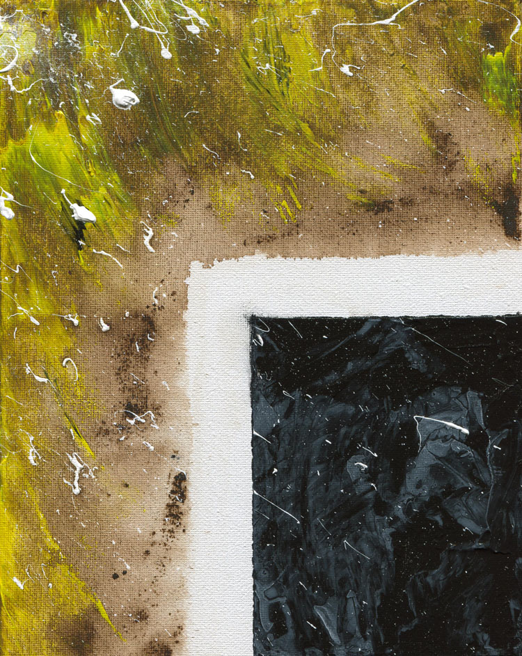 Day 34 of 365 — abstract grief painting