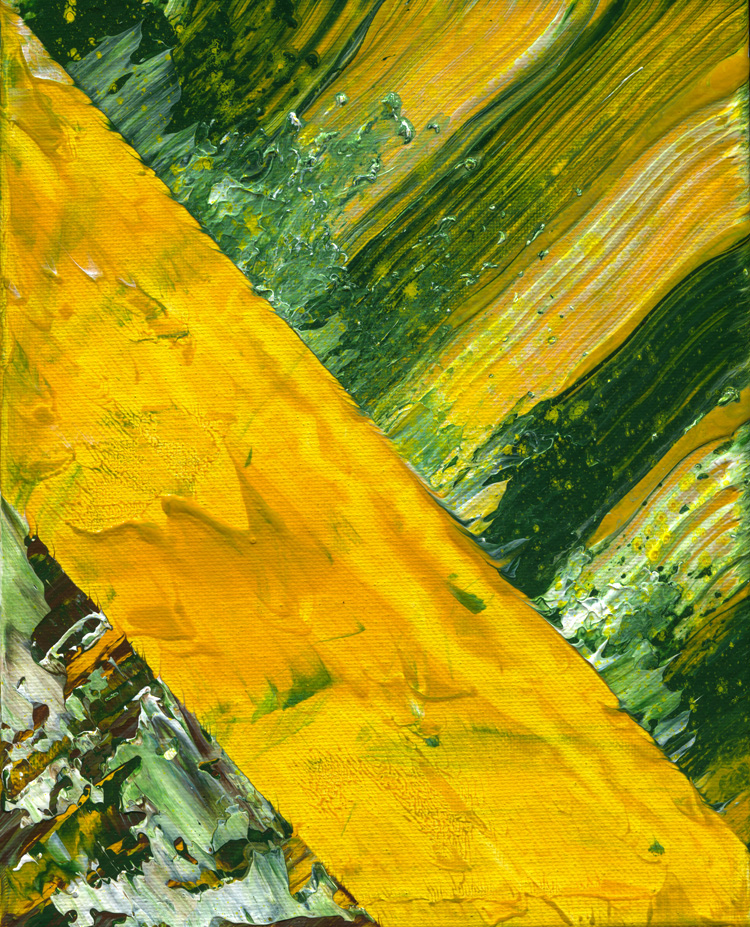 Day 363 of 365 — abstract grief painting