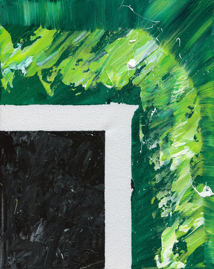 Day 36 of 365 — abstract grief painting