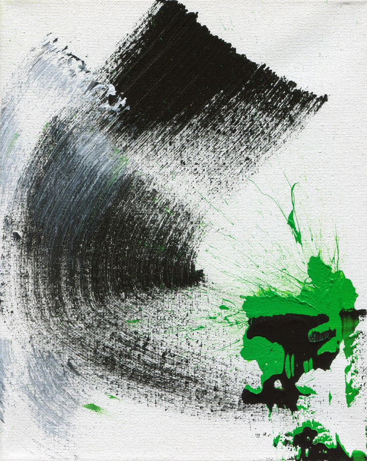 Day 37 of 365 — abstract grief painting