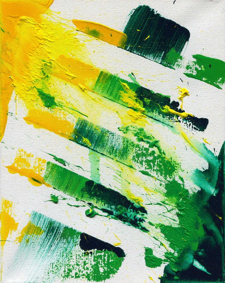 Day 38 of 365 — abstract grief painting