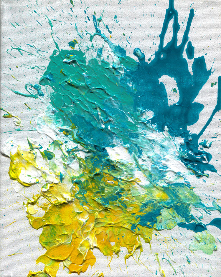 Day 3 of 365 — abstract grief painting