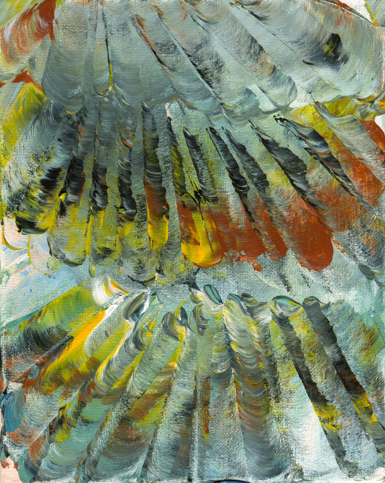 Day 4 of 365 — abstract grief painting