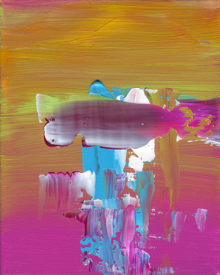 Day 50 of 365 — abstract grief painting