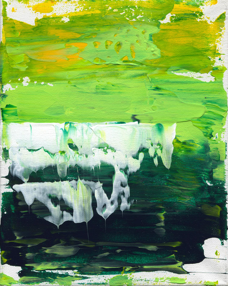 Day 51 of 365 — abstract grief painting