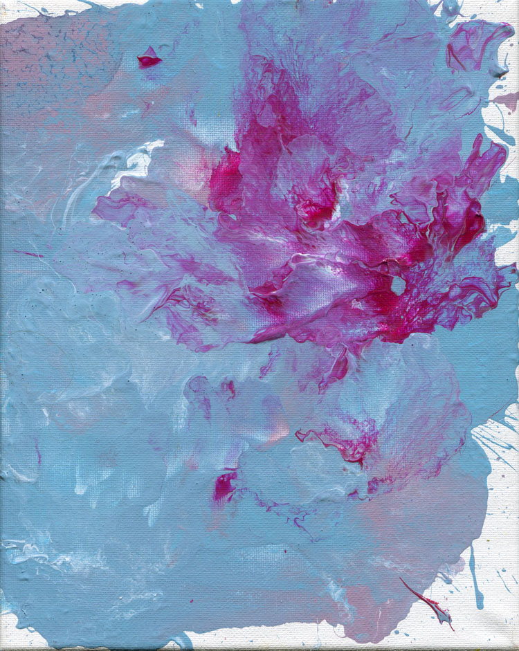 Day 53 of 365 — abstract grief painting