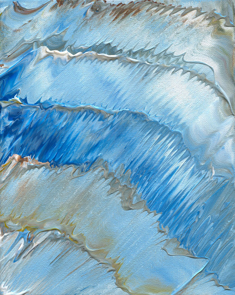 Day 5 of 365 — abstract grief painting