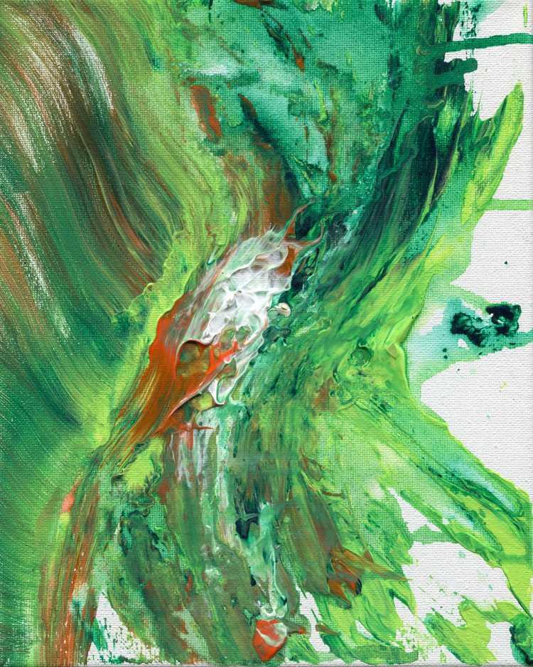 Day 62 of 365 — abstract grief painting