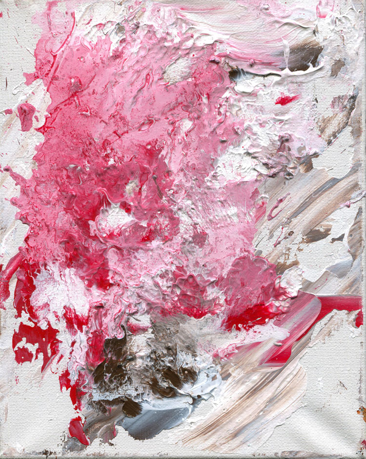 Day 64 of 365 — abstract grief painting