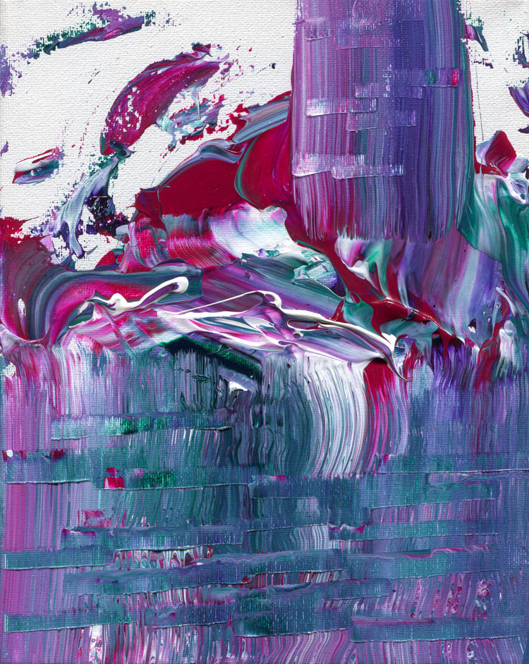 Day 6 of 365 — abstract grief painting