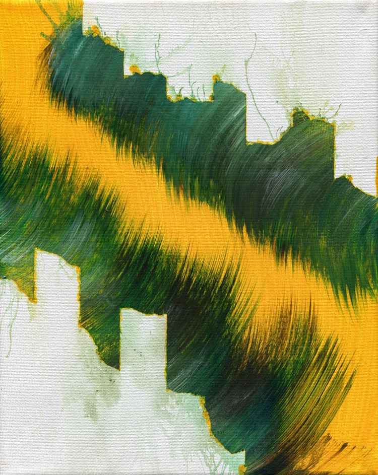 Day 71 of 365 — abstract grief painting