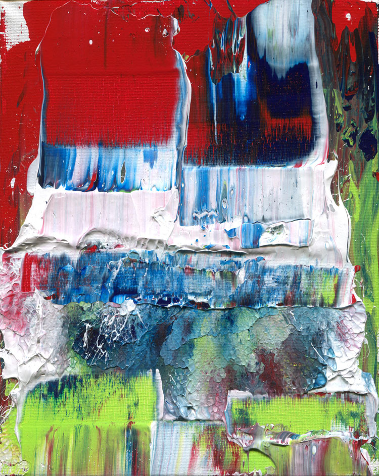 Day 74 of 365 — abstract grief painting