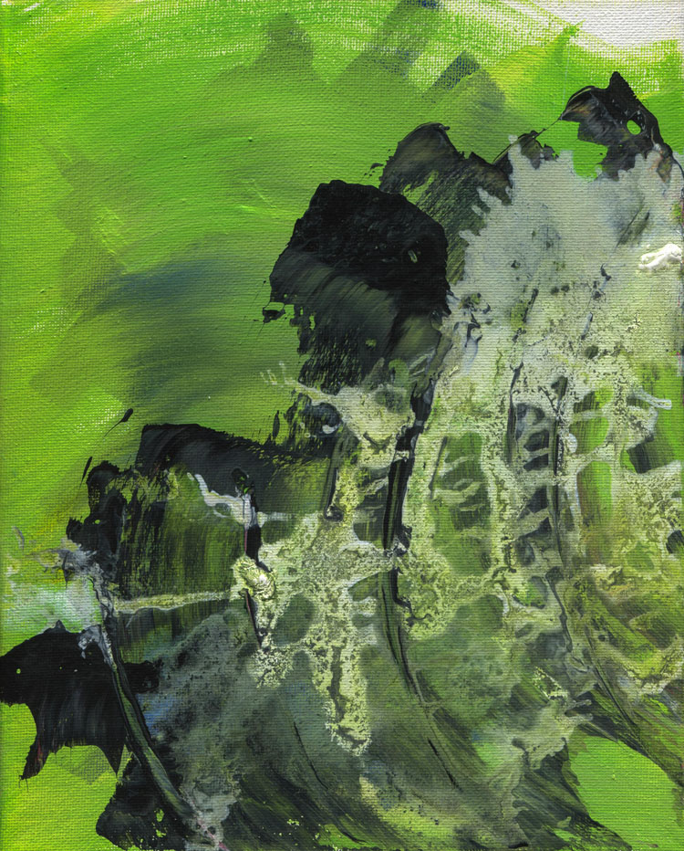 Day 82 of 365 — abstract grief painting