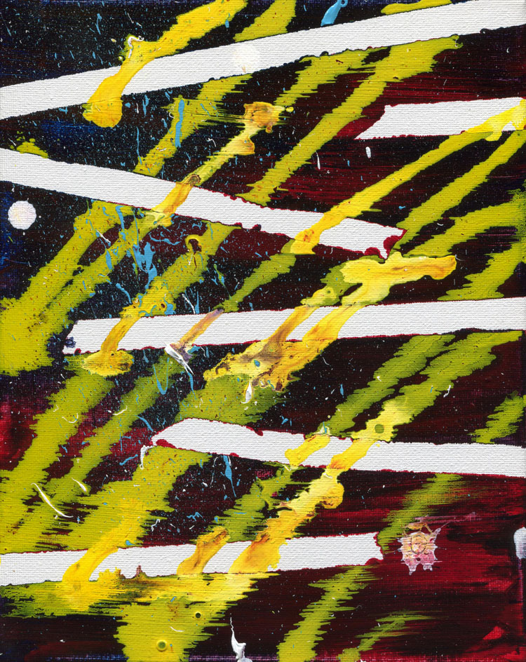 Day 90 of 365 — abstract grief painting