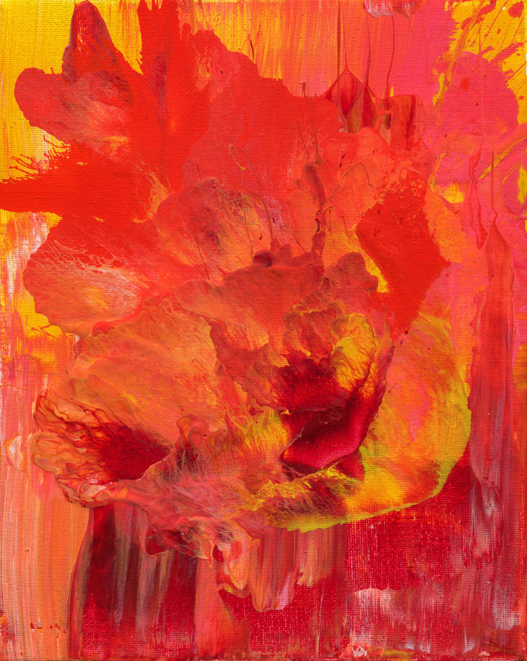 Day 91 of 365 — abstract grief painting