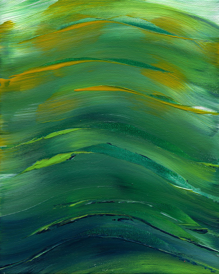 Day 93 of 365 — abstract grief painting