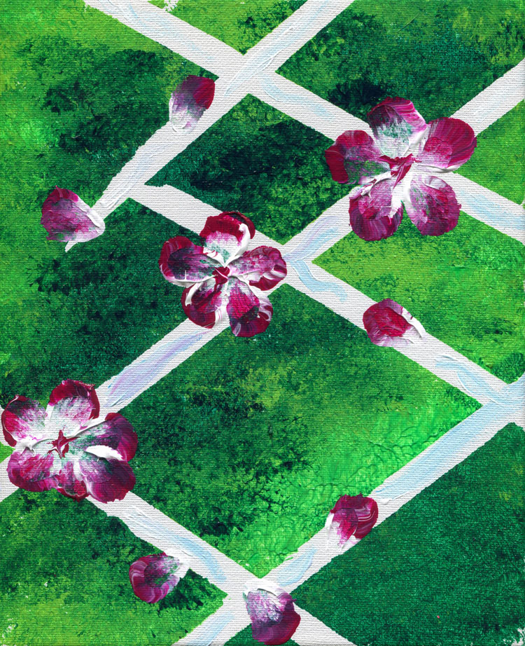 Day 96 of 365 — abstract grief painting